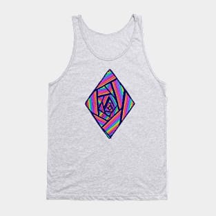 Paper Diamond Tank Top